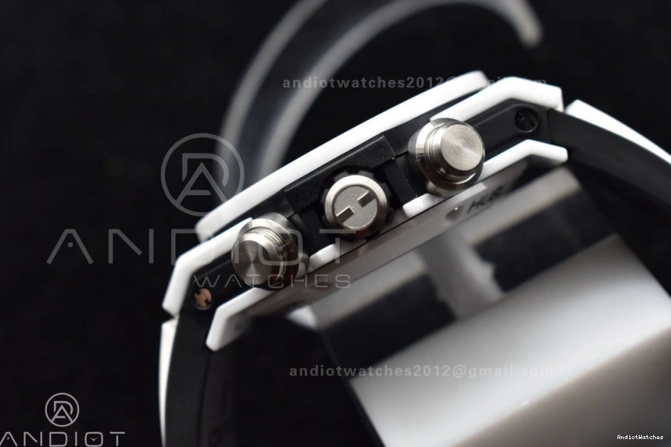 Bang Strap Unico 516 Ceramic White White A 1:1 Best Edition ZF Dial Packable Rubber on Skeleton Big 0320